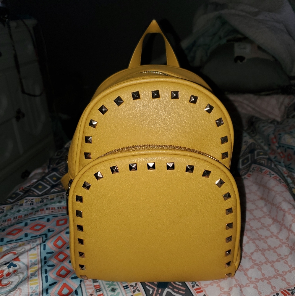 Mini Yellow Backpack